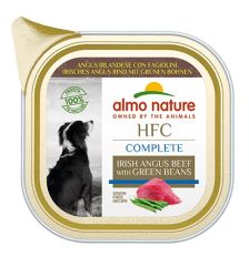 Almo Nature HCF Complete Dog Food 85g Irish Angus Beef With Green Beans
