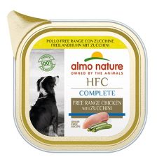 Almo Nature HCF Complete Dog Food 85g Free Range Chicken With Zucchini