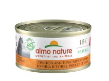Almo Nature HFC Adult Cat 70g Tuna & Chicken 