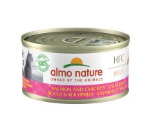 Almo Nature HFC Adult Cat 70g Salmon & Chicken (Jelly)