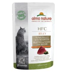 Almo Nature HFC Jelly For Adult Cat 55g Tuna Fillet & Seaweed 