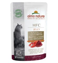 Almo Nature HFC Jelly For Adult Cat 55g Tuna Fillet & Lobster 