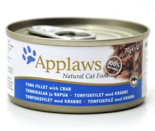 Applaws Cat Canned Food - Tuna Fillet & Crab 70g