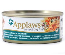 Applaws  Natural Dog Can - Chicken / Tuna & Vegetables 156G