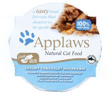 Applaws Cat Pot Luxury Tuna Fillet With Prawn 60g (7002)