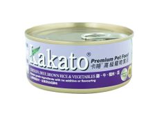 Kakato Canned Food - Chicken, Beef, Brown Rice 70g