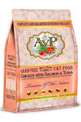 AVP Chicken with Salmon & Tuna Grain-free Cat Food 5lbs