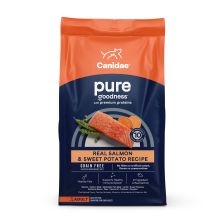 Canidae Pure Grain Free Dry Dog Food with Salmon and Sweet Potato 4lbs