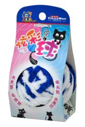Cattyman Cat Toy Caddice Ball - Long Tail Blue  