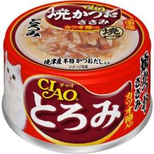 Ciao 濃湯 燒鰹魚 雞肉 鰹魚節 80g (A-48)