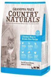 Country Naturals Chicken Meal & Brown Rice Recipe for Cats & Kittens 12lb