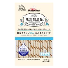 Doggyman Additive-Free Chew Milk Flavor Stick 120g