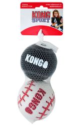 Kong (袋裝)無聲運動球狗玩具 (大) 2個裝(ABS1) 