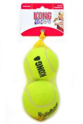 Kong Squeaker Air Tennis Balls - L (2pack)(AST1)