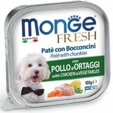 Monge Fresh Pate With Chicken and Vegetables 100g