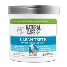 Natural Care Clean Teeth Finger Wipes For Dogs (50pcs)