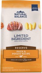 NB Limited Ingredient Reserve Grain-Free Duck & Potato Recipe Dry Dog Food 22lb