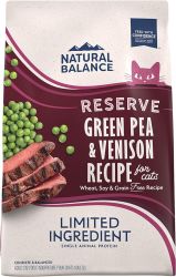 NB Limited Ingredient Diet Green Pea & Venison Grain-Free Dry Adult Cat Food 8磅