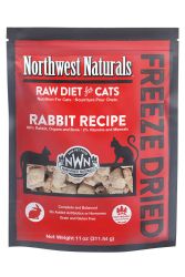 NWN Freeze Dried Cat Nibbles Rabbit 11oz