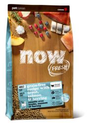 NOW  Grain Free Adult Fish Meat Cat Food Recipe (Trout,Salmon,Herring) 16lb