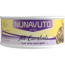 Nunavuto For Cats All Essentials - Tuna With Crab Meat 75g