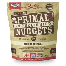 PRIMAL  Freeze Dried Nuggets For Cats -Venison 14oz