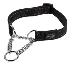 Rogz Utility Obedience HalfCheck Collar (L) (black)