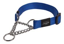Rogz Utility Obedience HalfCheck Collar (L) (blue)