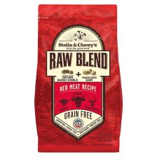Stella & Chewy's Raw Blend Kibble Grain-Free Red Meat Recipe Dog Food 3.5lb