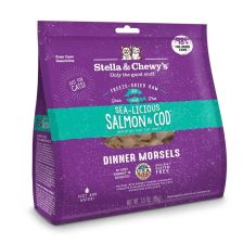 Stella & Chewy's Freeze Dried Sea Licious Salmon & Cod Dinners For Cats 8oz