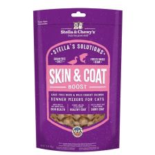 Stella & Chewy's Solutions Skin & Coat Boost Cage-Free Duck & Wild Caught Salmon Dinner Mixers For Cats 7.5oz