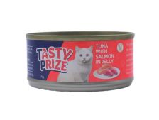 Tasty Prize Cat Food - Tuna With Salmon In Jelly 70g