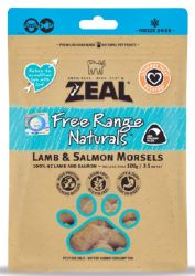 Zeal  Freeze Dried Lamb & Salmon 100g