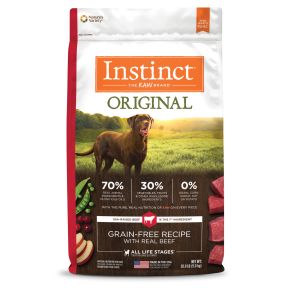 Instinct 無穀物全犬(牛)狗糧 10磅